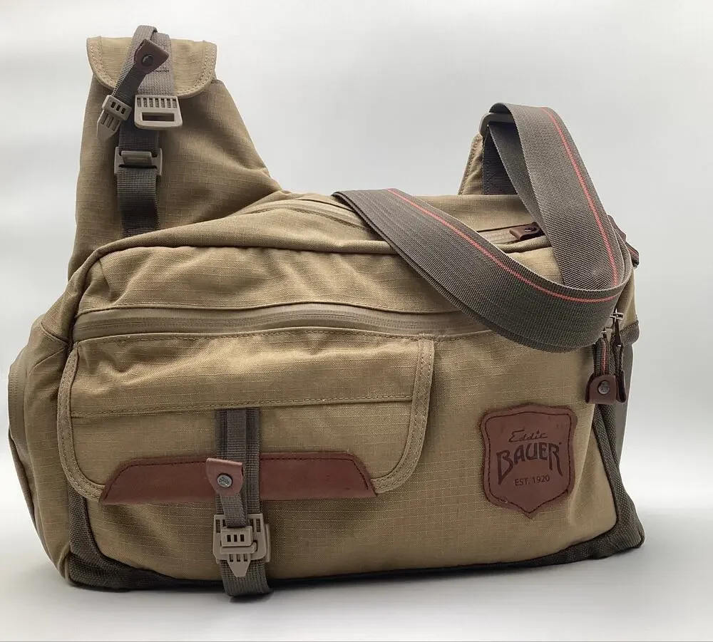 Eddie Bauer Adventure Sling Bag heavy-duty 500-denier Cordura nylon Travel Gear